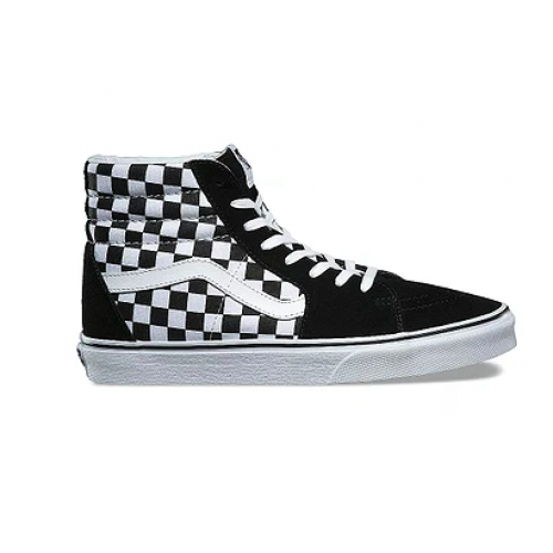 Hi top cheap vans checkerboard